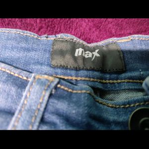 Men Max Slim Fit Torn Style Jeans