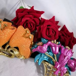 2 Pair Of Beautiful Hair Clips Only In ₹150