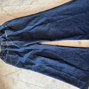 Blue Vintage Y2K Baggy Denim ( No Defect)