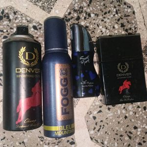 Pack Of 4 Perfume