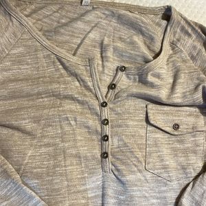 Grey Top Stretchable