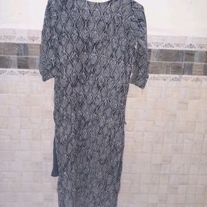 A Grey Kurti