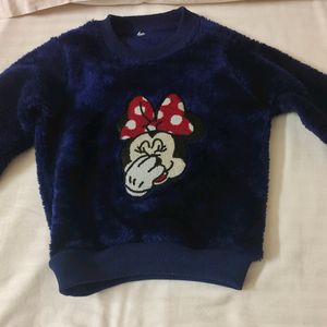 Thick Fur Sweater For 18 To 24 Months