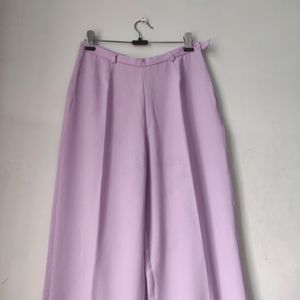 Lavender Wide Leg Trouser