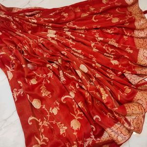 Pure Tissue Banaras Saree