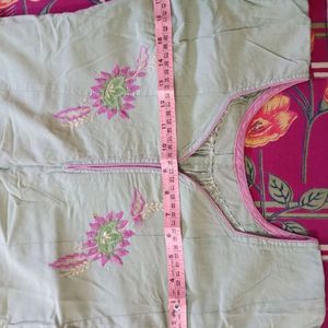 Anarkali Cotton Kurti