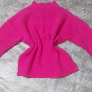 Rose Soft Woolen Sweater