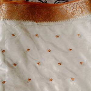without tag & blouses new banarsi silk saree