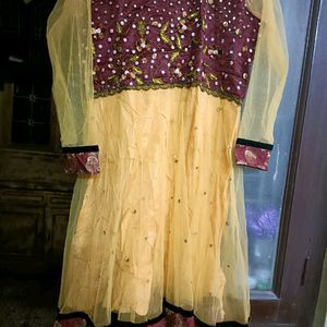 Boutique Stitched Multicolour Heavy Kurti Dupatta