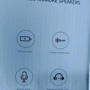 Wireless Karaoke Speaker With Mini Mic 🎤