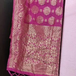 PINK Banarasi SUIT