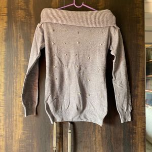 Highneck Sweater Tops