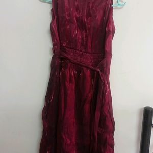 60% Off 🎉One Peice Dress Red Glittered