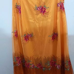 Lehenga Choli With Blouse And Dupatta Available