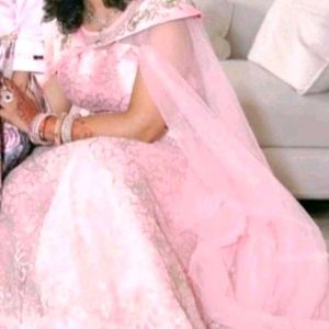 Baby Pink Colour Lehnga