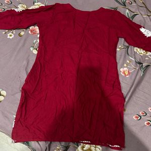 Chikankari Short Kurti