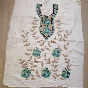 Combo Of 2 Pure Cotton Heavy Embroidery Front Part