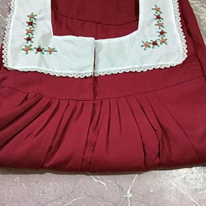 Hand Embroidary Nighty