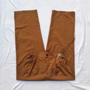 Urbanic Brown Korean Formal Pants