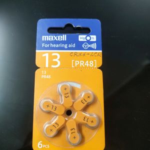 MAXELL PR48 HEARING AID BATTERY (pack of 6)