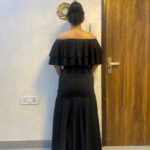 Party Black Gown