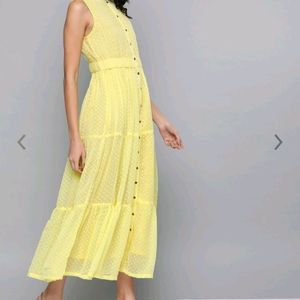 Here&Now Yellow Maxi Dress