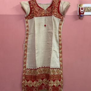 Red Kurta Suit