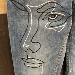 Customized Ripped Jeans