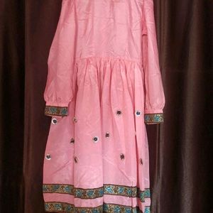 Anarkali Dress With Gitte For Girls Dance