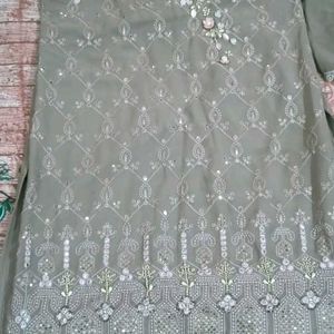 Grey Pakistani Suit