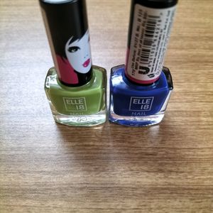 Elle 18 Nail Polish Combo Of 2 In Shade 131 & 170