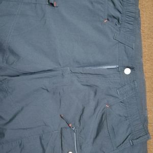 Cargo Pant Cum Short With Zip To Use