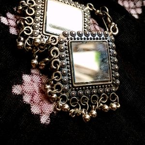 New Stylesh Mirror Girls Earrings