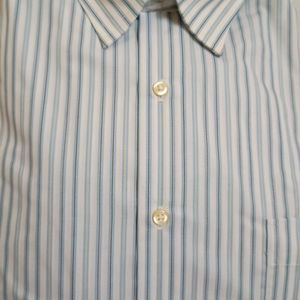 Dockers Blue Striped Men's Shirt (New)