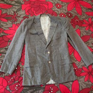 Men Grey Blazer