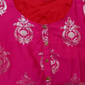 Beautiful Pink Colour Kurti