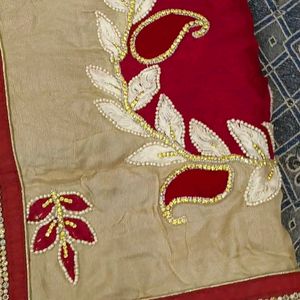 Saree With Stitch Blouse