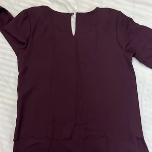 Formal Top - Shine In Wine