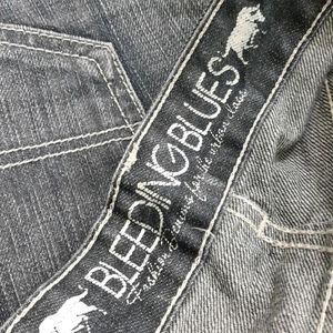 Dark Blue Faded Jeans (Men's)