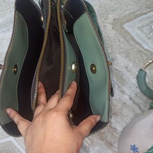 3 Compartment Hand Bag