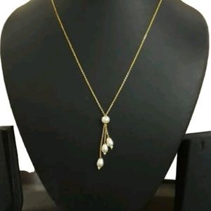 Golden Pearl Chain