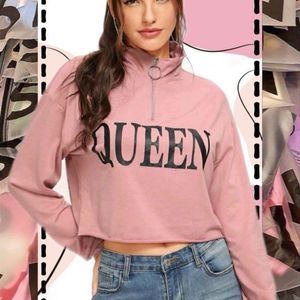 Shein Cozy Pink Pullover