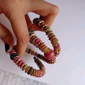 Bohemian Multicolour 4 Layer Bracelet