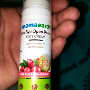 MAMAEARTH Open Pores Face Cream.