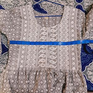 Chickenkari Kurti Top