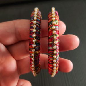 Multi Colour Hand Made Bangles