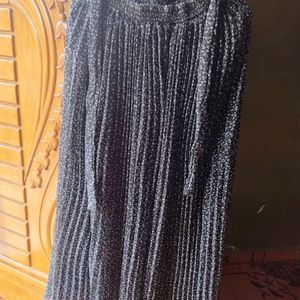 Black Colour Palazzo Pant With Lining