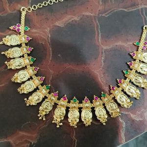 Laxmi Coin Necklace Set