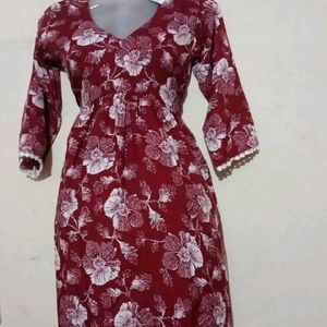 Girls Stylish Short Kurti