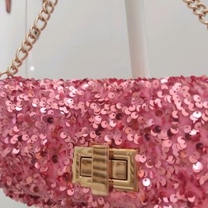 H&M Sequence Pink Sling Bag